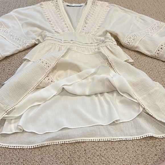 IRO FIGONS EMBROIDERED MINI DRESS size 34 - Picture 9 of 16